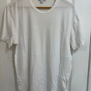 JAMES PERSE WHITE COTTON T SHIRT SIZE 3